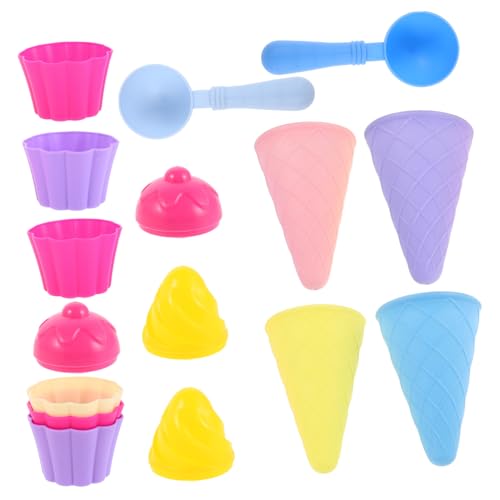 Kisangel 3Er-Set EIS Kugel Eiswaffel Schaufelkegelspielzeug - sommerliches Strandspielzeug Kegelschaufelkegel EIS Spielset Kegelschaufelspielzeug Eisformen Kisangel 3Er-Set EIS Kugel Eiswaffel Schaufelkegelspielzeug - sommerliches Strandspielzeug Kegelschaufelkegel EIS Spielset Kegelschaufelspielzeug Eisformen von Kisangel