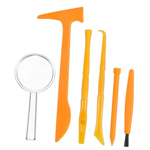 Kisangel 3Sätze Ausgrabungswerkzeug Set Teiliges DIY Mit Hammer Pinsel Schaber Und Meißel Für Kleine Grabspielzeug Für Jungen Und Ab Jahren von Kisangel