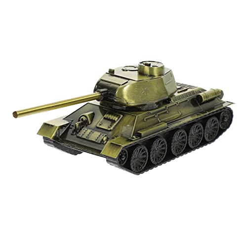 Kisangel 3St Panzermodell Dekoration Dekorationen für zu Hause Ornament Modelle Tankdekorationen aus Metall Tankdekoration aus Metall Schiffsmodell Skulptur Alu-Tank Metalldose von Kisangel