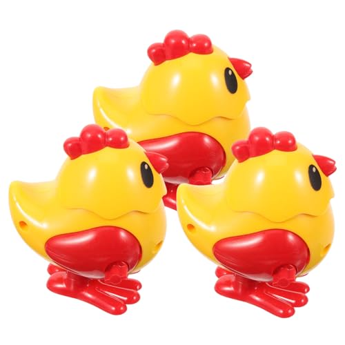 Kisangel 3Stücke Aufziehspielzeug Huhn Karikatur Spielwaren Mit Bunten Farben Für Deko Lustiges Für Freunde Kisangel 3Stücke Aufziehspielzeug Huhn Karikatur Spielwaren Mit Bunten Farben Für Deko Lustiges Für Freunde von Kisangel