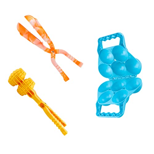 Kisangel 3Stücke Clip Für Kreatives Schneespaß Aus Robustem Kunststoff Farblich Zufällig Für Schneeballschlachten Freien Sicher Und Langlebig Kisangel 3Stücke Clip Für Kreatives Schneespaß Aus Robustem Kunststoff Farblich Zufällig Für Schneeballschlachten Freien Sicher Und Langlebig von Kisangel