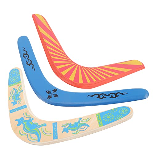 Kisangel 3Stücke Holz Outdoor Flugspielzeug Für Garten Und Strand Ab Jahren von Kisangel