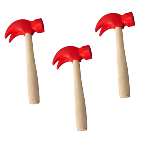 Kisangel 3Stücke Holzhammer für Teiliges Handliches Werkzeug mit Sicherem Design für Kreatives und Lernspiele für Jungen Kisangel 3Stücke Holzhammer für Teiliges Handliches Werkzeug mit Sicherem Design für Kreatives und Lernspiele für Jungen von Kisangel