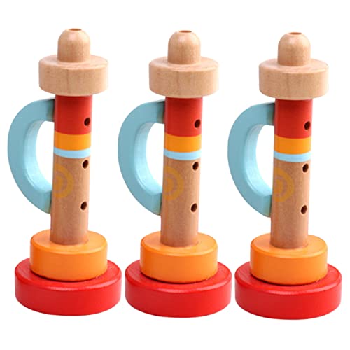 Kisangel 3Stücke Holzspielzeug Trompeten Für Kompakte Spielzeugtrompeten Aus Holz Zubehör Für Kleinkinder Und Vorschulkinder Musikalisches Für Kreative Kisangel 3Stücke Holzspielzeug Trompeten Für Kompakte Spielzeugtrompeten Aus Holz Zubehör Für Kleinkinder Und Vorschulkinder Musikalisches Für Kreative von Kisangel