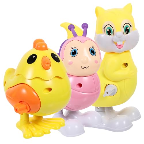 Kisangel 3Stücke Kreatives Aufziehspielzeug Für Tierfiguren Hühnchen Biene Mit Fördert Motorische Fähigkeiten Und Interaktion Vielseitig Einsetzbar Kisangel 3Stücke Kreatives Aufziehspielzeug Für Tierfiguren Hühnchen Biene Mit Fördert Motorische Fähigkeiten Und Interaktion Vielseitig Einsetzbar von Kisangel