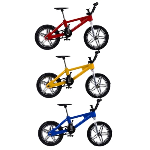 Kisangel 3Stücke Mini Finger Mountainbike Legierungs Fahrräder Für Dekoration Fingersportgeschenk Für Erwachsene Partys Und Schaufenster Kisangel 3Stücke Mini Finger Mountainbike Legierungs Fahrräder Für Dekoration Fingersportgeschenk Für Erwachsene Partys Und Schaufenster von Kisangel