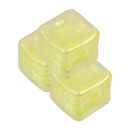 Kisangel 3Stücke Stresswürfel Sinnliches Fidget Für Große Würfelform Stressabbau Für Zuhause Und Unterwegs Perfektes Für Kleinkinder Und Vorschulkinder von Kisangel