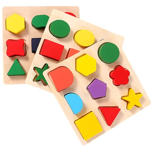 Kisangel 3Stücke Teiliges Geometrieform Sortierer für Lernspielzeug Formerkennung und Feinmotorik für Kleinkinder und Vorschulkinder Zuhause Kisangel 3Stücke Teiliges Geometrieform Sortierer für Lernspielzeug Formerkennung und Feinmotorik für Kleinkinder und Vorschulkinder Zuhause von Kisangel