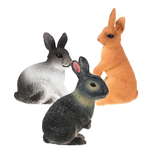 Kisangel 3Stücke Teiliges Realistische Kaninchenfiguren Aus Tiermodell Für Fördert Kreativität Und Vorstellungskraft Für Geburtstage Und Feiertage Kisangel 3Stücke Teiliges Realistische Kaninchenfiguren Aus Tiermodell Für Fördert Kreativität Und Vorstellungskraft Für Geburtstage Und Feiertage von Kisangel