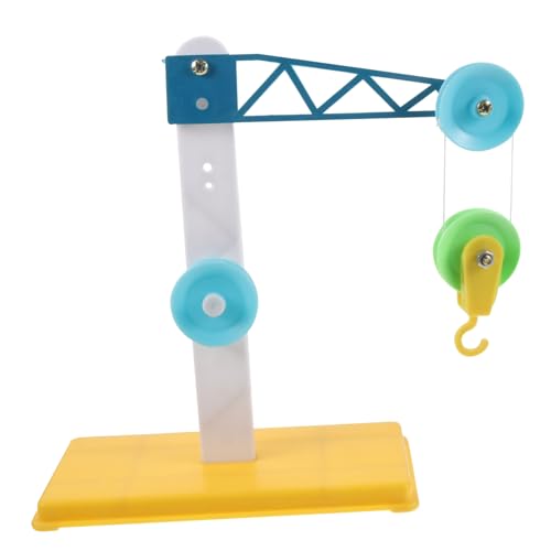 Kisangel 3Stücke Teiliges Riemenscheibenmodell Für Einfache Maschinen Experimentelle Ausrüstung Für Schule Und Zuhause Für Physikunterricht Und Lernspielzeug von Kisangel