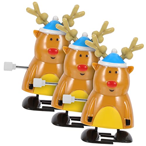 Kisangel 3Stücke Weihnachts Aufziehspielzeuge Lustige Elchfiguren Sicheres Und Design Für Weihnachtsparty Dekoration Kisangel 3Stücke Weihnachts Aufziehspielzeuge Lustige Elchfiguren Sicheres Und Design Für Weihnachtsparty Dekoration von Kisangel