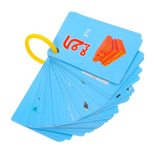 Kisangel 4 Boxen Thailändische Sprachlernkarte Karten Kindergarten-sichtwort-lernkarten Lustige Wörter-Flash-Karten Dicke Wortkarten Zweisprachige Karteikarten Spiele Lernen Papier Kisangel 4 Boxen Thailändische Sprachlernkarte Karten Kindergarten-sichtwort-lernkarten Lustige Wörter-Flash-Karten Dicke Wortkarten Zweisprachige Karteikarten Spiele Lernen Papier von Kisangel