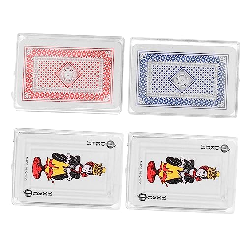 Kisangel 4 Sätze Kinderspielzeugspielzeug Für Kleine Kartenspielzeuge Kleines Deckspiel Kleine Spielkarten Mini Kinderpuppenhausspielzeug Tragbares Spielkartenset Papier Kisangel 4 Sätze Kinderspielzeugspielzeug Für Kleine Kartenspielzeuge Kleines Deckspiel Kleine Spielkarten Mini Kinderpuppenhausspielzeug Tragbares Spielkartenset Papier von Kisangel