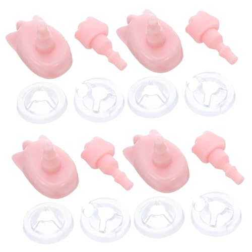 Kisangel 4 Sätze Miniatur Puppen Hände Füße Ersatzteile Kunststoff Action Figuren Zubehör für DIY Puppenherstellung Basteln Hand Ersatzteile von Kisangel