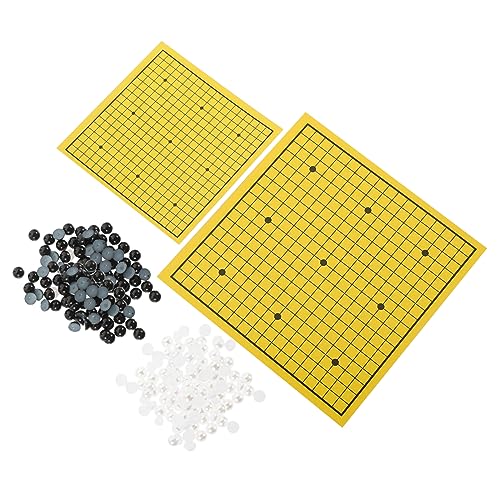 Kisangel 4 Sätze Puppenhaus gehen puppenhaus möbel Dekoration kleines Schachbrett DIY mini hausbedarf schachspiel für Miniatur Schach Miniaturen Papier von Kisangel
