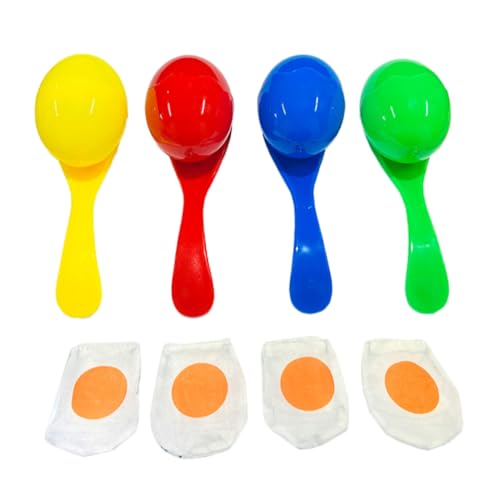 Kisangel 4 Sets Balance Löffel Outdoor Und Indoor Spiele Für Eier Lustige Löffel Zum Im Freien Interaktive Outdoor Spiele Löffelspiel Kisangel 4 Sets Balance Löffel Outdoor Und Indoor Spiele Für Eier Lustige Löffel Zum Im Freien Interaktive Outdoor Spiele Löffelspiel von Kisangel