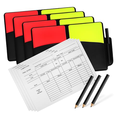 Kisangel 4 Sets Rote Und Gelbe Karten Für Volleyball Inklusive Fußball Schiedsrichterkarten Rote Karte Sport Schiedsrichter Set Fußball Schiedsrichterkarten Rot Gelbe Karten Für Kisangel 4 Sets Rote Und Gelbe Karten Für Volleyball Inklusive Fußball Schiedsrichterkarten Rote Karte Sport Schiedsrichter Set Fußball Schiedsrichterkarten Rot Gelbe Karten Für von Kisangel