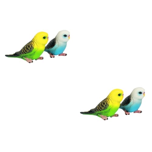Kisangel 4 Stck. Simulierte kleine Papageienspielzeug Vogelmodellschmuck kleines Papageienmodell Vogelmodell Kinderspielzeug Mini-Papagei-Figurenmodell Kisangel 4 Stck. Simulierte kleine Papageienspielzeug Vogelmodellschmuck kleines Papageienmodell Vogelmodell Kinderspielzeug Mini-Papagei-Figurenmodell von Kisangel