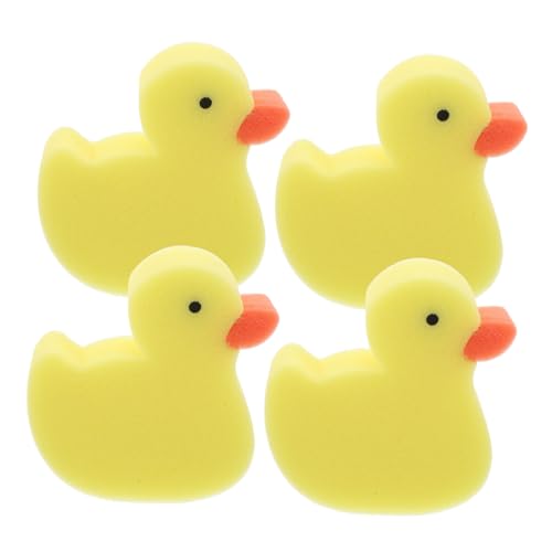 Kisangel 4 Stück Badebürste mit Kleiner gelber Ente badewanne zubehör Lustige Badspielzeuge Kinderspielzeug Bad Badezimmer Peeling-Körperpeeling Badeschwämme Schwamm Yellow Kisangel 4 Stück Badebürste mit Kleiner gelber Ente badewanne zubehör Lustige Badspielzeuge Kinderspielzeug Bad Badezimmer Peeling-Körperpeeling Badeschwämme Schwamm Yellow von Kisangel