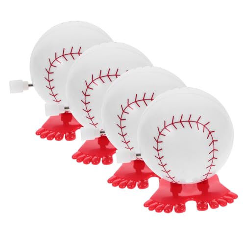 Kisangel 4 Stück Clockwork Springen Baseball Aufziehball Ball Aufziehen Sportbälle Zum Aufziehen Uhrwerk-sportball Plastik Kisangel 4 Stück Clockwork Springen Baseball Aufziehball Ball Aufziehen Sportbälle Zum Aufziehen Uhrwerk-sportball Plastik von Kisangel