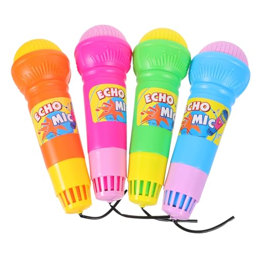 Kisangel 4 Stück Echo mikrofon Kinderspielzeug Karaoke Mikrofonstütze MIC - der Plastikmikrofonstufe simuliertes Echo-Mikrofon- Kindermikrofonspielzeug Kisangel 4 Stück Echo mikrofon Kinderspielzeug Karaoke Mikrofonstütze MIC - der Plastikmikrofonstufe simuliertes Echo-Mikrofon- Kindermikrofonspielzeug von Kisangel