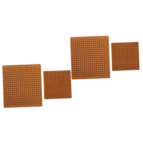 Kisangel 4 Stück Faltbares Go Spielbrett aus PU Leder Doppelseitig Sowie und für Steine Tragbares Brettspiel für Anfänger Leicht zu Verstauen Kisangel 4 Stück Faltbares Go Spielbrett aus PU Leder Doppelseitig Sowie und für Steine Tragbares Brettspiel für Anfänger Leicht zu Verstauen von Kisangel