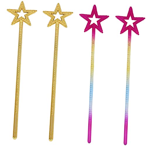 Kisangel 4 Stück Glitzernde Sternen Zauberstäbe für Magische Feenstäbe und Farben Kostümpartys Halloween Rollenspiele und Bühnenauftritte Kisangel 4 Stück Glitzernde Sternen Zauberstäbe für Magische Feenstäbe und Farben Kostümpartys Halloween Rollenspiele und Bühnenauftritte von Kisangel