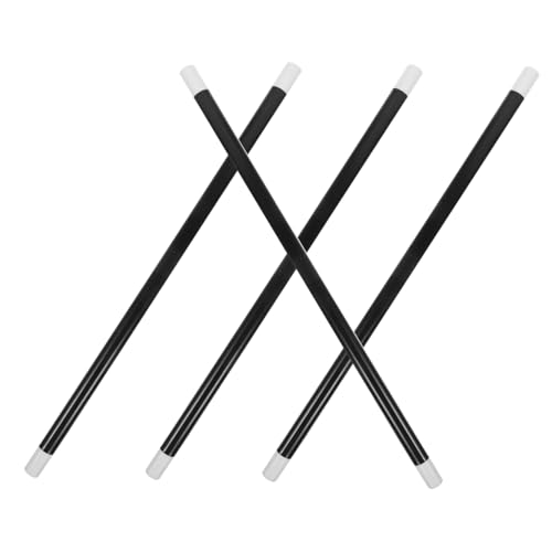 Kisangel 4 Stück Große Zauberstäbe aus Kunststoff Magisches Bühnenrequisit für Party Performance Vielseitige Zauberstab Spielzeuge für Anfänger und Profis Robustes Design als Party Favor von Kisangel