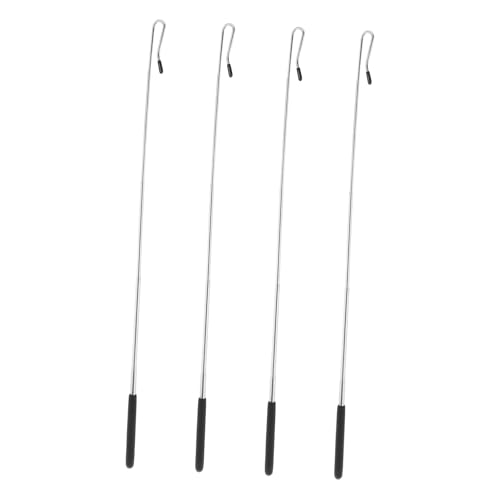 Kisangel 4 Stück Handpuppen Joystick Zubehör Für Puppen Handpuppen Stange Stangen Arm Steuerstange Für Puppen Griffe Puppenhandstange Puppenstab Puppenarmstab Erwachsene Kunststoff Schwarz von Kisangel