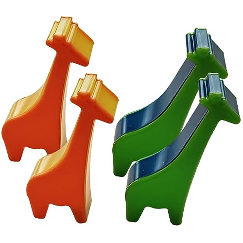 Kisangel 4 Stück Hirschrunde Percussion Shaker Schüttelspielzeug in Giraffenform Percussion Instrument Maracas Ei Percussion- in Tierform kleine Schlaginstrumente Plastik Kisangel 4 Stück Hirschrunde Percussion Shaker Schüttelspielzeug in Giraffenform Percussion Instrument Maracas Ei Percussion- in Tierform kleine Schlaginstrumente Plastik von Kisangel