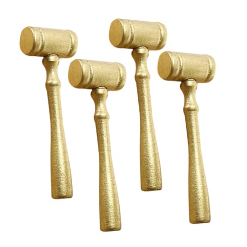 Kisangel 4 Stück Holz Richterhammer für Teiliges für Kleine Juristen Robustes Design für Kreative Spiele und Auktionen Kisangel 4 Stück Holz Richterhammer für Teiliges für Kleine Juristen Robustes Design für Kreative Spiele und Auktionen von Kisangel