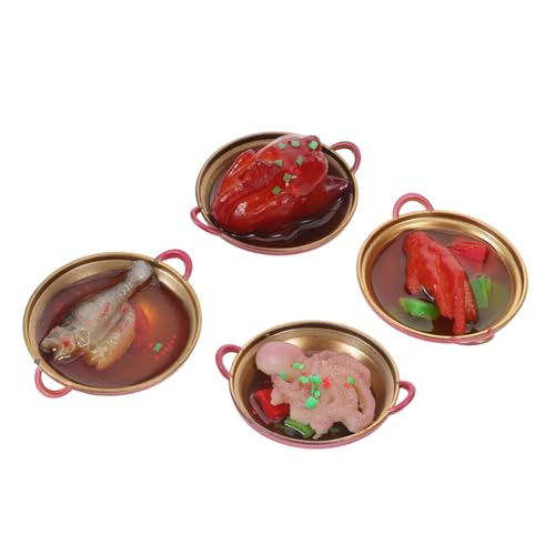 Kisangel 4 Stück Hot Pot Küchendekorationen Puppenhaus Rollenspiel Essen Winziger Hot Pot Aus Harz Miniatur Spielset Rollenspiel Winziger Chinesischer Miniatur Küchen Kisangel 4 Stück Hot Pot Küchendekorationen Puppenhaus Rollenspiel Essen Winziger Hot Pot Aus Harz Miniatur Spielset Rollenspiel Winziger Chinesischer Miniatur Küchen von Kisangel