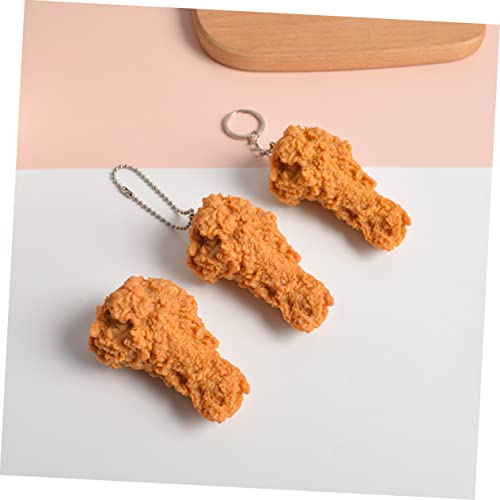 Kisangel 4 Stück Hühnerbein- Und Flügelmodell Oberschenkel Mini Künstliche Hühnerkeule Vegan Schlüssel Realistisch Gefälscht Fleisch Party Simulieren Knusprig Trommelstöcke Modelle PVC Kisangel 4 Stück Hühnerbein- Und Flügelmodell Oberschenkel Mini Künstliche Hühnerkeule Vegan Schlüssel Realistisch Gefälscht Fleisch Party Simulieren Knusprig Trommelstöcke Modelle PVC von Kisangel