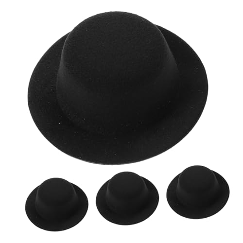 Kisangel 4 Stück Hüte für Schneemann Dekoration Handgefertigte Hüte für DIY Bastelprojekte und Puppenaccessoires Kisangel 4 Stück Hüte für Schneemann Dekoration Handgefertigte Hüte für DIY Bastelprojekte und Puppenaccessoires von Kisangel