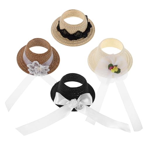 Kisangel 4 Stück Kleiner Zylinder: Miniaturhüte mit Schmetterlingsschleife für Puppen – stilvolles Puppenzubehör – kleine Partykappen für DIY-Projekte, Urlaubsbasteln Kisangel 4 Stück Kleiner Zylinder: Miniaturhüte mit Schmetterlingsschleife für Puppen – stilvolles Puppenzubehör – kleine Partykappen für DIY-Projekte, Urlaubsbasteln von Kisangel