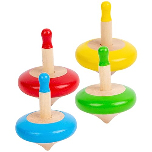 Kisangel 4 Stück Kleiner hölzerner Kreisel für Gyro Kleiner Kreisel Holzkreisel kleine Spielsachen Kisangel 4 Stück Kleiner hölzerner Kreisel für Gyro Kleiner Kreisel Holzkreisel kleine Spielsachen von Kisangel