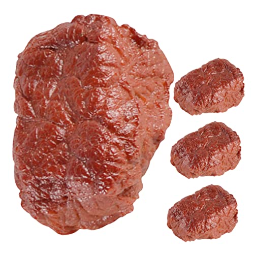 Kisangel 4 Stück Lebensechte Fleischspielzeug Teiliges Künstliches Rindfleisch Modell Realistische Dekoration für Küche Fotografie Requisiten Langlebig und Detailgetreu Kisangel 4 Stück Lebensechte Fleischspielzeug Teiliges Künstliches Rindfleisch Modell Realistische Dekoration für Küche Fotografie Requisiten Langlebig und Detailgetreu von Kisangel
