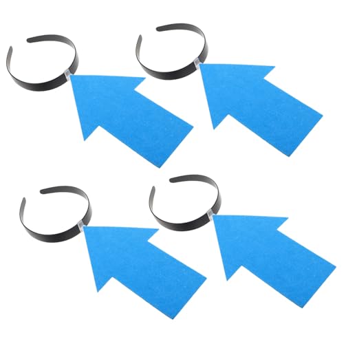 Kisangel 4 Stück Lustiges Stirnband Halloween Stirnband Festival Haar Accessoires Fotoautomaten Requisiten Haarreifen Neuheit Party von Kisangel