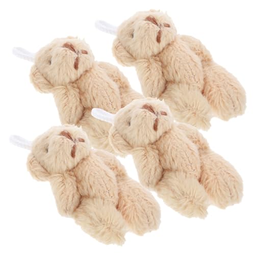 Kisangel 4 Stück Mini Bär Dekoration Kuschelige Plüschfiguren als Hängedekoration für Puppenhäuser Weiche und Langlebige Bärenanhänger Niedliche Tierornamente für Gemütliche Räume Kisangel 4 Stück Mini Bär Dekoration Kuschelige Plüschfiguren als Hängedekoration für Puppenhäuser Weiche und Langlebige Bärenanhänger Niedliche Tierornamente für Gemütliche Räume von Kisangel