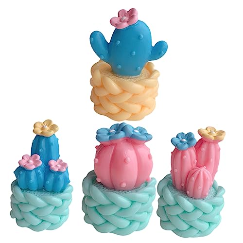 Kisangel 4 Stück Mini Dekorative Ornamente Terrariumverzierung Miniatur Innere Pflanzenfiguren Kaktus - Für Anlage Home-Desktop- Schrullig Dekorationen Harz Kisangel 4 Stück Mini Dekorative Ornamente Terrariumverzierung Miniatur Innere Pflanzenfiguren Kaktus - Für Anlage Home-Desktop- Schrullig Dekorationen Harz von Kisangel
