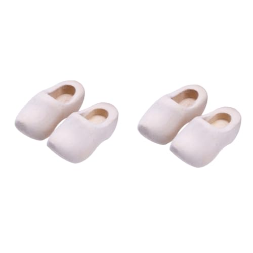 Kisangel 4 Stück Miniatur Holzschuhe DIY Blanko Holländische Holzschuhe für Puppenhaus Dekoration Handarbeit Bastelbedarf Kreative Mini Haus Accessoires Kisangel 4 Stück Miniatur Holzschuhe DIY Blanko Holländische Holzschuhe für Puppenhaus Dekoration Handarbeit Bastelbedarf Kreative Mini Haus Accessoires von Kisangel