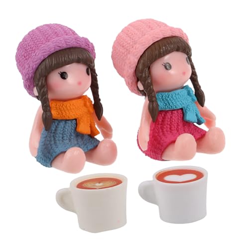 Kisangel 4 Stück Miniatur Kaffeetassen Teilig mit Detailreichen Mini Puppen Puppenhaus Zubehör für Realistische Szenen Vielseitig Einsetzbar als Sammlerstücke und Dekoration Kisangel 4 Stück Miniatur Kaffeetassen Teilig mit Detailreichen Mini Puppen Puppenhaus Zubehör für Realistische Szenen Vielseitig Einsetzbar als Sammlerstücke und Dekoration von Kisangel