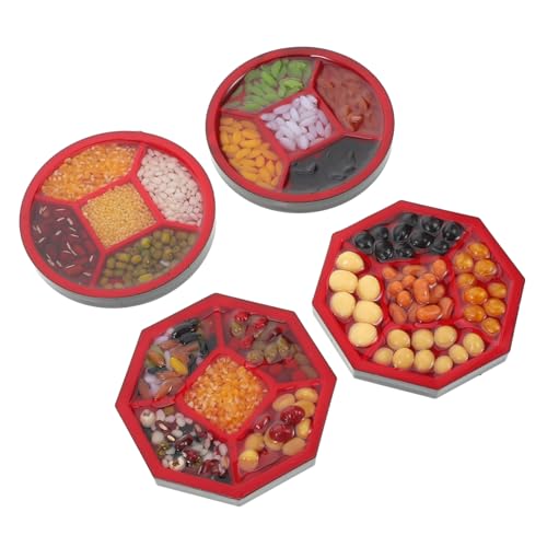 Kisangel 4 Stück Miniatur -Obst -tablettbox Lebensmittel-Display-Modell Puppenhaus-Miniatur-Essen Reisanzeige Markt-Display-Modell Lebensmittelmodell Cartoon Dollhouse Food Tablett Plastik Kisangel 4 Stück Miniatur -Obst -tablettbox Lebensmittel-Display-Modell Puppenhaus-Miniatur-Essen Reisanzeige Markt-Display-Modell Lebensmittelmodell Cartoon Dollhouse Food Tablett Plastik von Kisangel