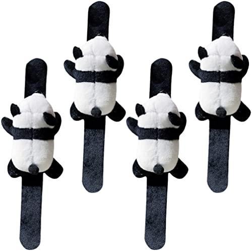 Kisangel 4 Stück Panda-Armband Tierische Partyarmbänder Cartoon-Tier-Slap-Bands Kuscheltiere Für Teenager Klassenpreis Gefälligkeiten Für Schulpartys Erwachsener Kind Fuchs Pp Baumwolle Kisangel 4 Stück Panda-Armband Tierische Partyarmbänder Cartoon-Tier-Slap-Bands Kuscheltiere Für Teenager Klassenpreis Gefälligkeiten Für Schulpartys Erwachsener Kind Fuchs Pp Baumwolle von Kisangel