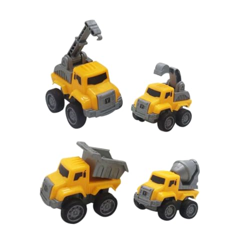 Kisangel 4 Stück Pull Back Engineering Fahrzeug Lkws Kleinkinder Auto Cartoon Push Auto Spielzeugautos Für Kleiner BAU LKW Modellauto Reibungsbetriebener Kleiner LKW Kunststoff Kisangel 4 Stück Pull Back Engineering Fahrzeug Lkws Kleinkinder Auto Cartoon Push Auto Spielzeugautos Für Kleiner BAU LKW Modellauto Reibungsbetriebener Kleiner LKW Kunststoff von Kisangel