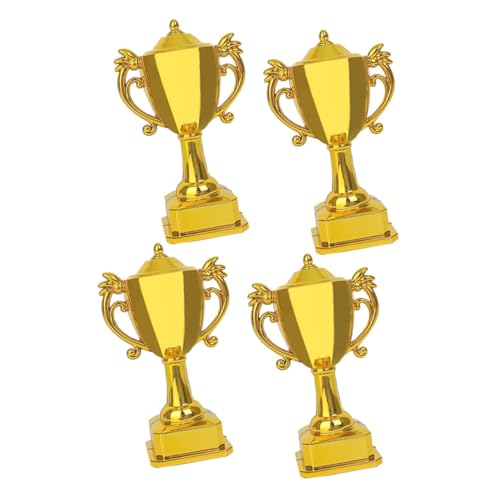 Kisangel Miniatur-trophäen Aus Kunststoff 4 Preise Spielzeug Dekorative Mini-trophäe von Kisangel