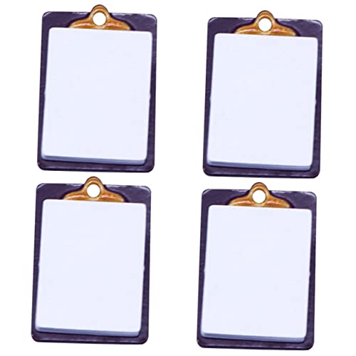 Kisangel 4 Stücke Miniatur Schreiben Und Mädchen Spielzeug Mini Schreibtafel Decor Für Spaß von Kisangel