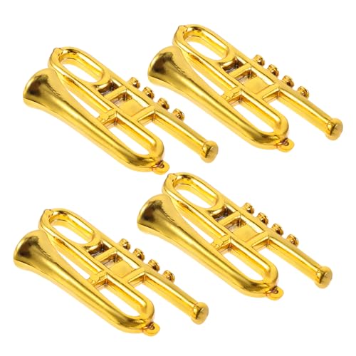 Kisangel 4 Stücke Puppenhaus Miniatur Musical Instruments Mini Instrument Ornamente Für Spielzeug Kisangel 4 Stücke Puppenhaus Miniatur Musical Instruments Mini Instrument Ornamente Für Spielzeug von Kisangel