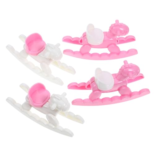 Kisangel 4 Stück Puppenhaus-trojaner Creme Schaukeln Mini Modell Für Puppenhausmöbel Puppenhaus-schaukelpferd Puppe Schaukelpferd Puppenhausdekor Puppenstubenstuhl Modell Weiß Abs Kisangel 4 Stück Puppenhaus-trojaner Creme Schaukeln Mini Modell Für Puppenhausmöbel Puppenhaus-schaukelpferd Puppe Schaukelpferd Puppenhausdekor Puppenstubenstuhl Modell Weiß Abs von Kisangel