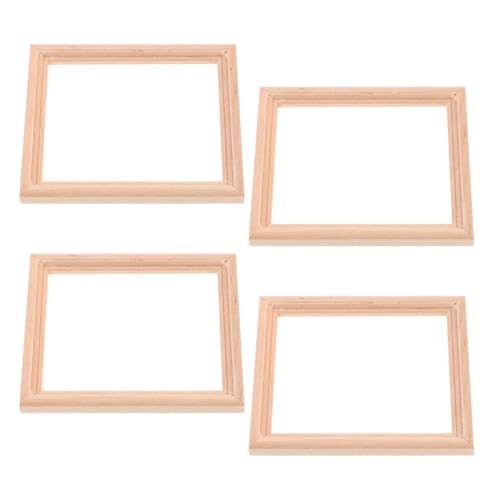 Kisangel 4 Stück Puppenhausregal Fenster Mini Rahmen Anzeige Unvollendetes Puppenhaus Puppenhausverkleidung Puppenstubenmöbel Küchenzubehör Für Puppenstuben Hölzern Khaki Kisangel 4 Stück Puppenhausregal Fenster Mini Rahmen Anzeige Unvollendetes Puppenhaus Puppenhausverkleidung Puppenstubenmöbel Küchenzubehör Für Puppenstuben Hölzern Khaki von Kisangel